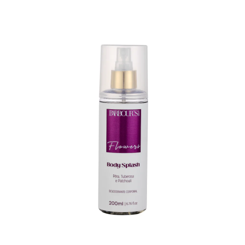 Body Splash Barbours 200ml Todas as Fragrâncias Perfume Corporal Refrescante e Duradouro - FLOWERS
