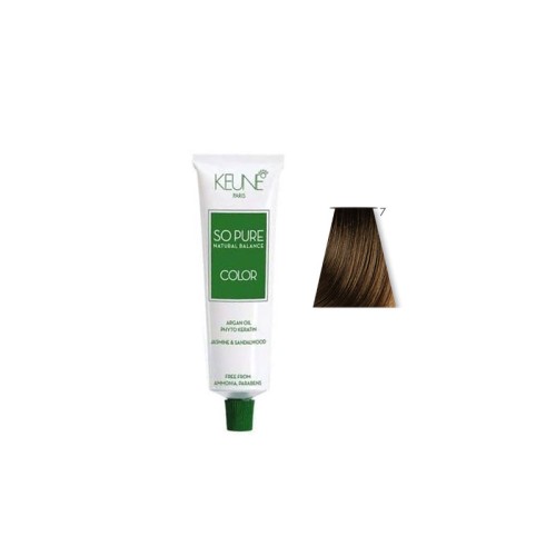 Keune Coloração So Pure Color 60ml - Cor 7