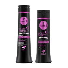 Haskell Kit Cavalo Forte Hidra Shampoo 500ml  e  Condicionador 300ml