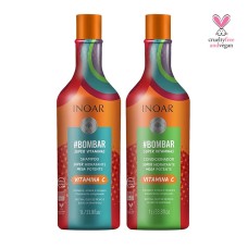 Inoar Kit #Bombar Shampoo 1L   Condicionador 1L