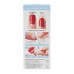 Kiss New York Unhas Autocolantes imPress Média - Sea Sand 