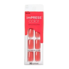 Kiss New York Unhas Autocolantes imPress Color Média - She's Right