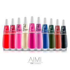Kit 10 Esmalte Impala a cor da sua moda  