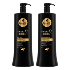 Haskell Kit Cavalo Forte Shampoo   Condicionador 1 Litro