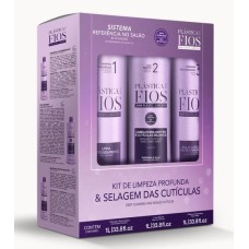 Kit Cadiveu Plástica Dos Fios 3 X 1L