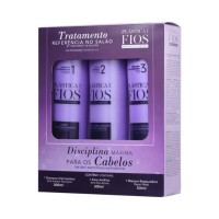 Kit Cadiveu Plástica Dos Fios 3 X 300ML