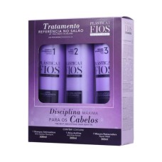 Kit Cadiveu Plástica Dos Fios 3 X 300ML